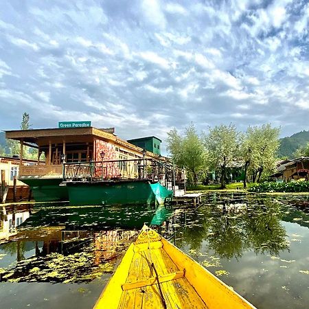 Green Paradise Houseboat - Centrally Heated Srīnagar المظهر الخارجي الصورة